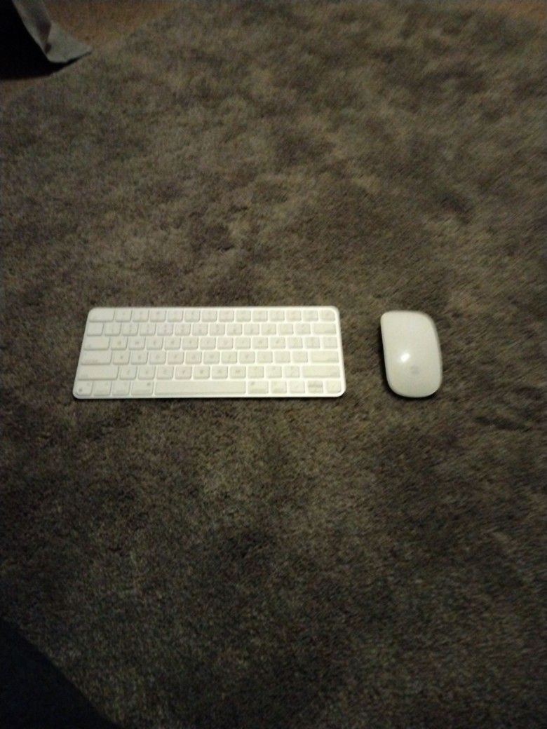Apple Mouse And Keyboard