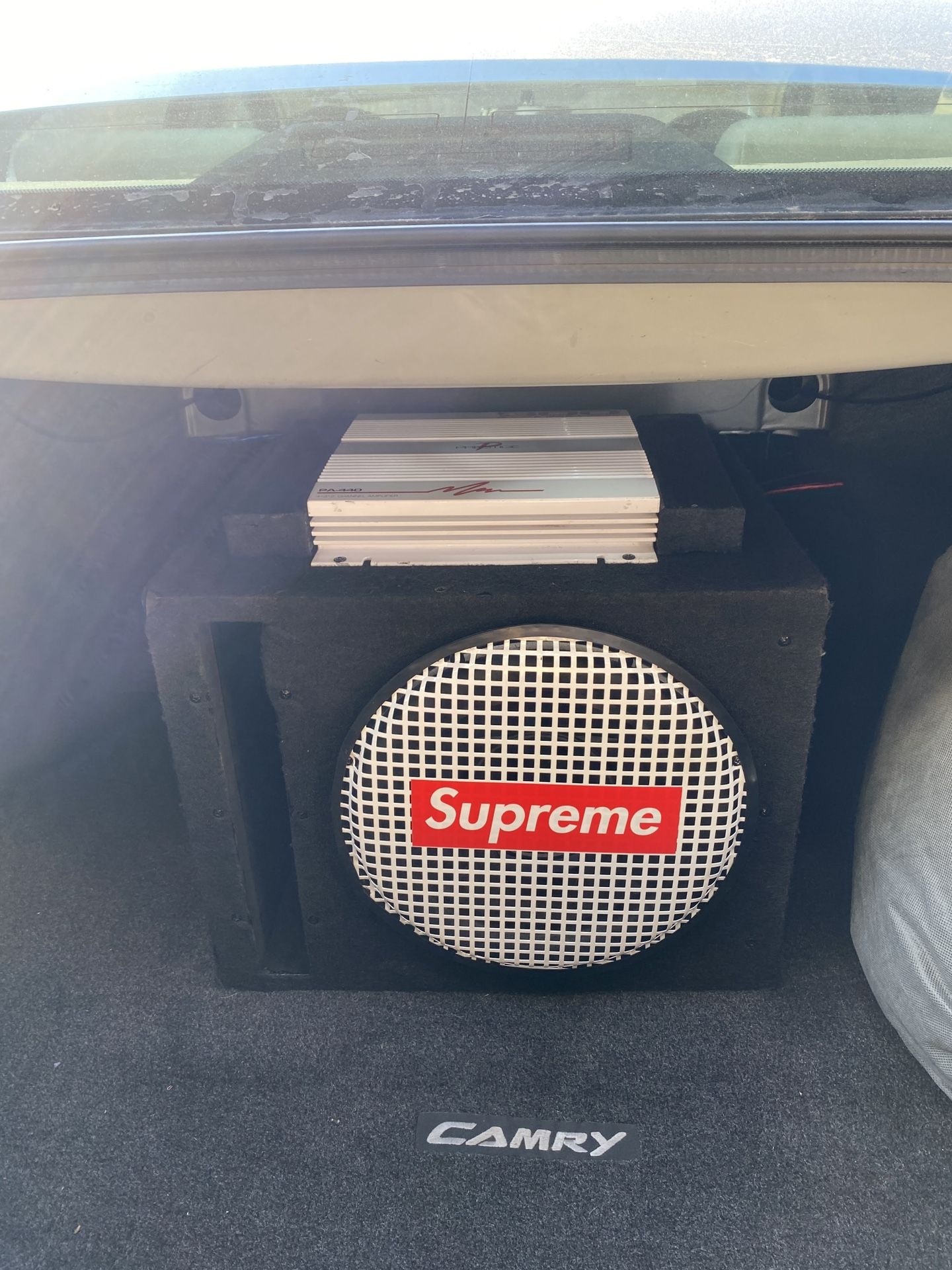 12” Sub And Amp Combo