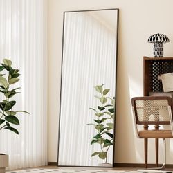 56" x 21" full lenght floor mirror with stand