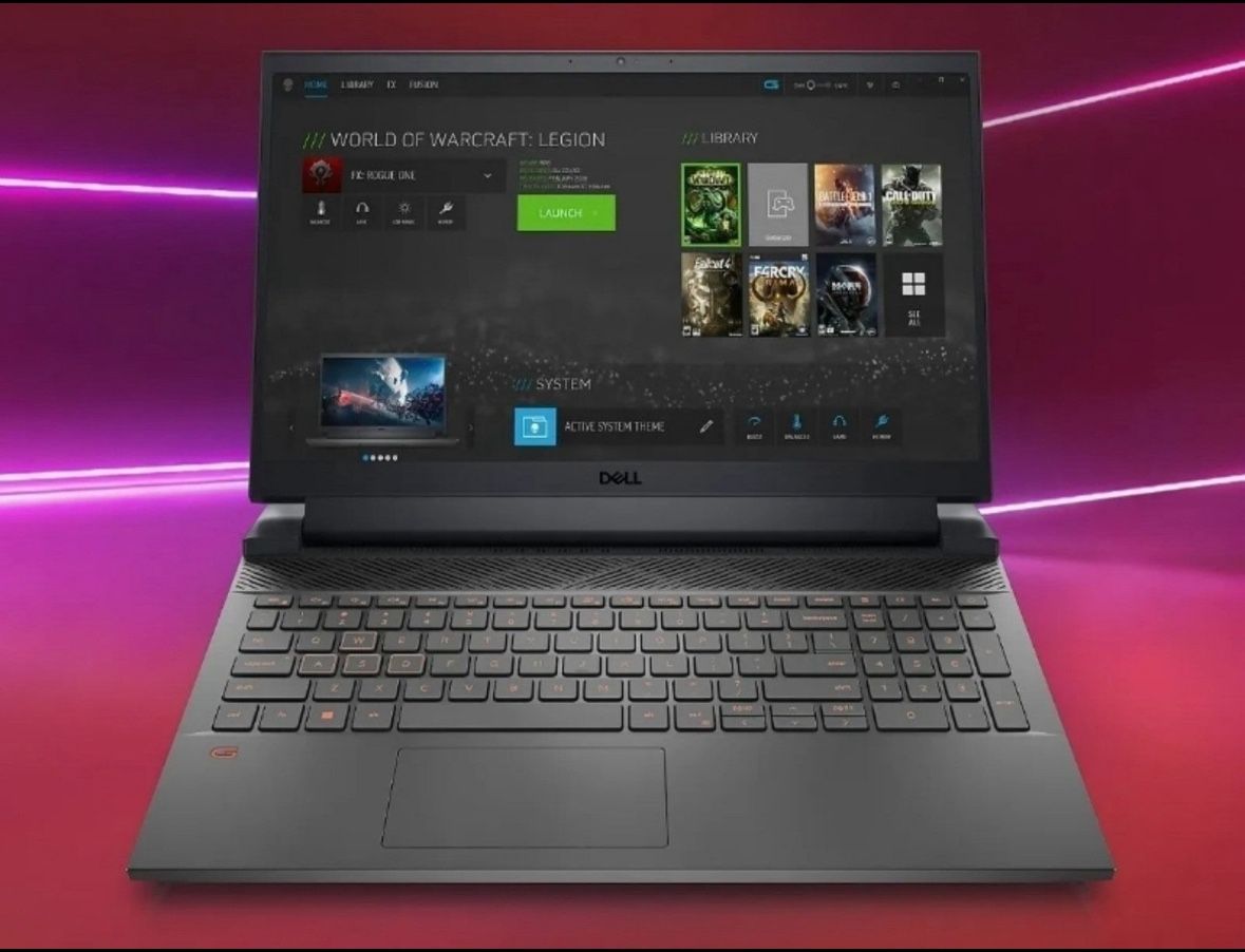 Dell G15 5525 Gaming Laptop AMD Ryzen 7 6800H 16GB RAM 1 TB SSD RTX 3070
