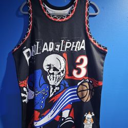 Allen Iverson Modern Jersey Size Large