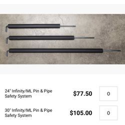 Rogue Monster Lite 43” Pin and Pipe Safeties 