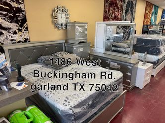 Furniture bedroom set and mattress