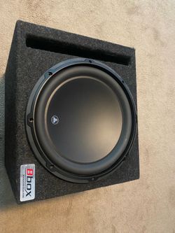 JL  12 speaker and box