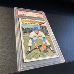 1977 TOPPS BILL RUSSELL PSA #322 NM - MT 8