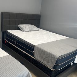 Pillowtop Mattress With Box Spring Included 