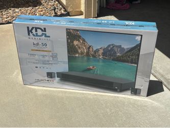 KDL Media Labs KDL-50 2300W Digital Home Theater Soundbar System – New in Box