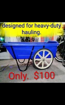 Muti purpose landscape /dock cart/wagon