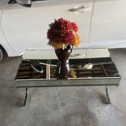 glass coffee table