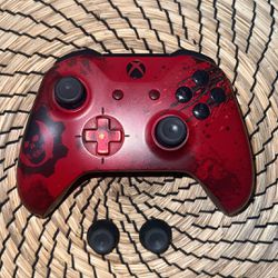 Microsoft Xbox Wireless Controller - Gears of War 4 Crimson Omen