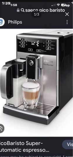 Philips Saeco Coffee Maker With Automatici Coffee Bean Grinder And Milk Frother In Included It’s originally $3000