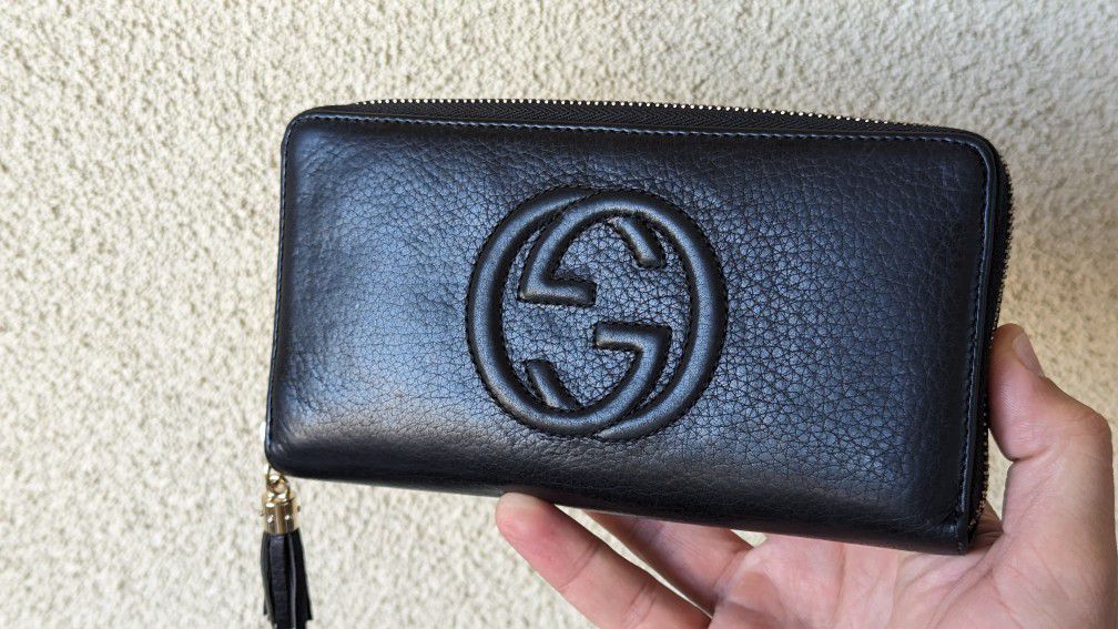 Gucci Soho GG Long Wallet Zip Around