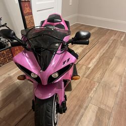 T-1 Kids Electric Motorcycle Kids Ride On Motorcycle 12V (Pink)