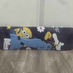 New Sealed Minions Skateboard Deck (Universal Studios)