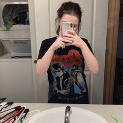 David Bowie T Shirt Vintage Style Tour Shirt XS