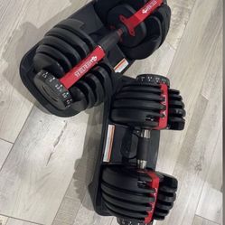 Bow flex Select Tech 552 Adjustable Dumbbells