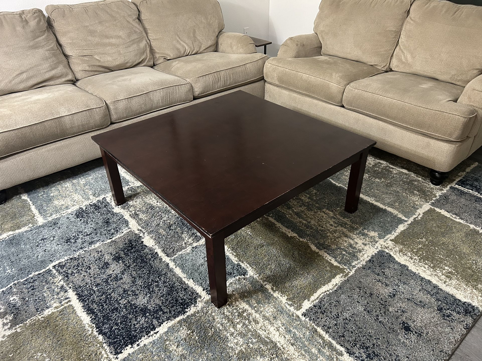 Large Coffee Table - Solid Wood