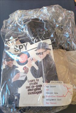 Kids Spy Costume Set Ages 5-8