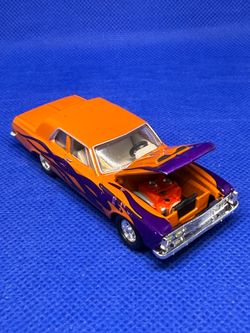 Hot Wheels LE 1963 '63 Plymouth Max Wedge Hemi 426 Orange w/ Flames MOPAR 1:64