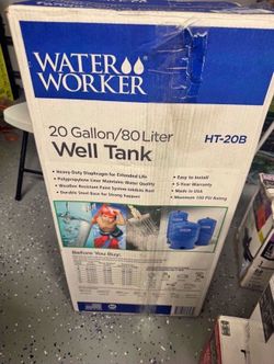 🔥 Water Worker 20 gal. Pressurized Well Tank