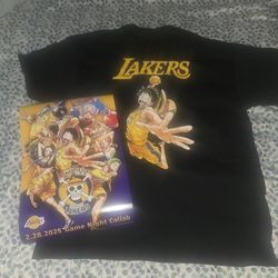 One Piece X Lakers Collab
