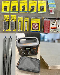 Lot of Van Build Extras - NIB Electrical, Propane, Baltic Ply and Misc from van build