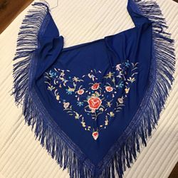 Flamenco Dance Shawl- BEAUTIFUL Manton 