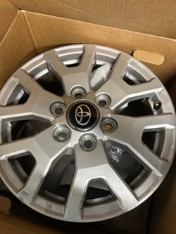 2025 Toyota Tacoma 17 inch oem alloy wheels
