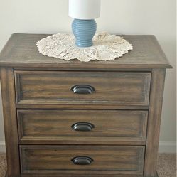 XL Nightstand beautiful color with usb outlets 