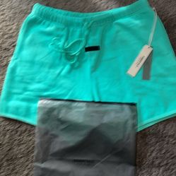 Mint Leaf Size Xl Essentials Fear Of God Shorts 