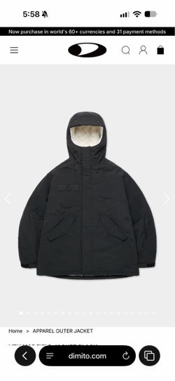 VTX M65 FIELD JACKET BLACK XL