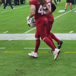 Cardinals N Cowboys Tickets with parking pass Front row seats