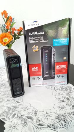Arris Surfboard cable modem and Wi-Fi router n300
