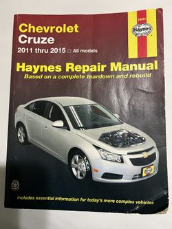 Haynes Repair manual Chevy Cruze 2011-2015