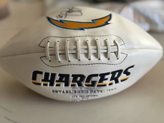 Signed San Diego Chargers Football
