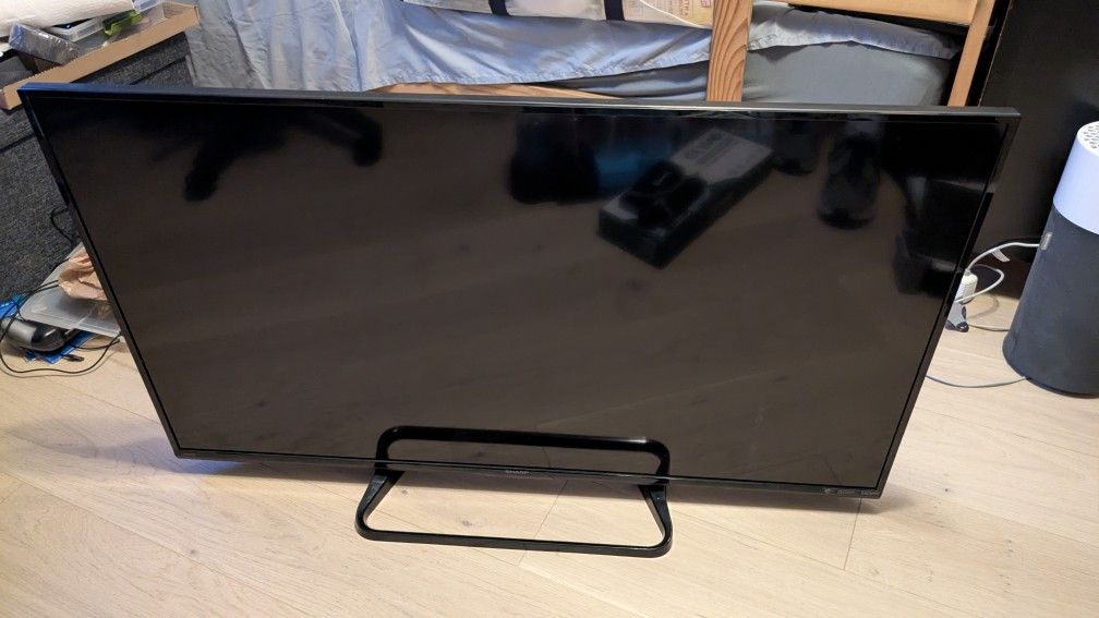 Sharp 48” LED TV – Great Picture – No Remote – $100 OBO