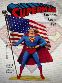 DC Direct Superman cover to cover #24 Statue