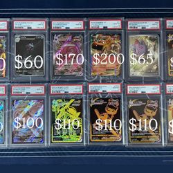 PSA Pokemon Slabs