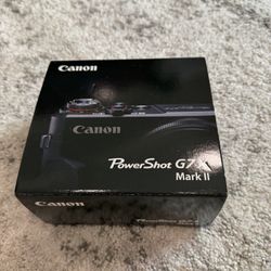 Canon G7x Mark II 