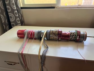 16 spools of ribbon