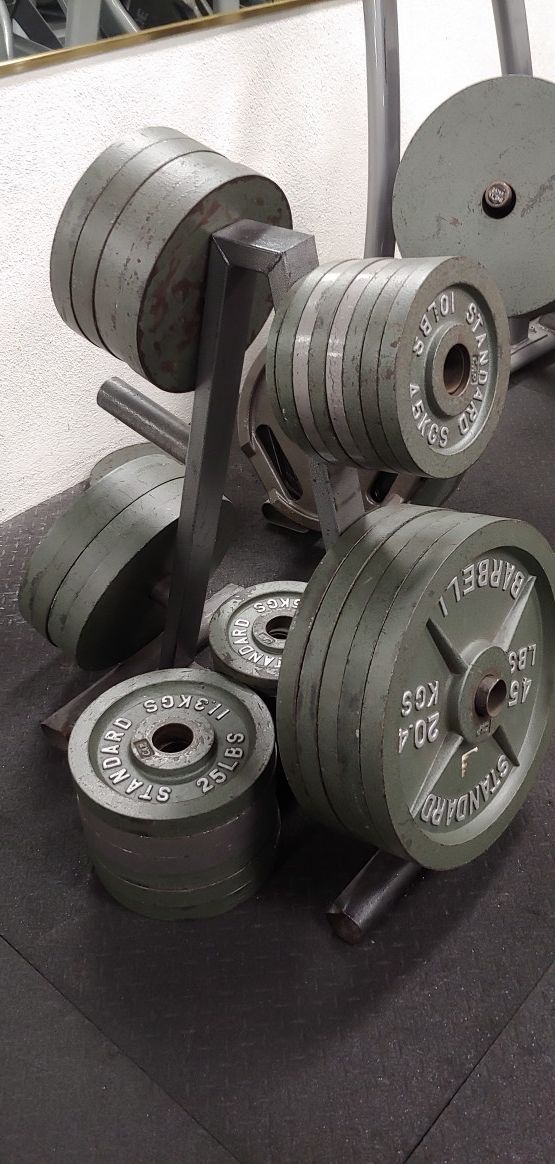 Olympic weights READ DESCRIPTION for Sale in Ontario, CA OfferUp