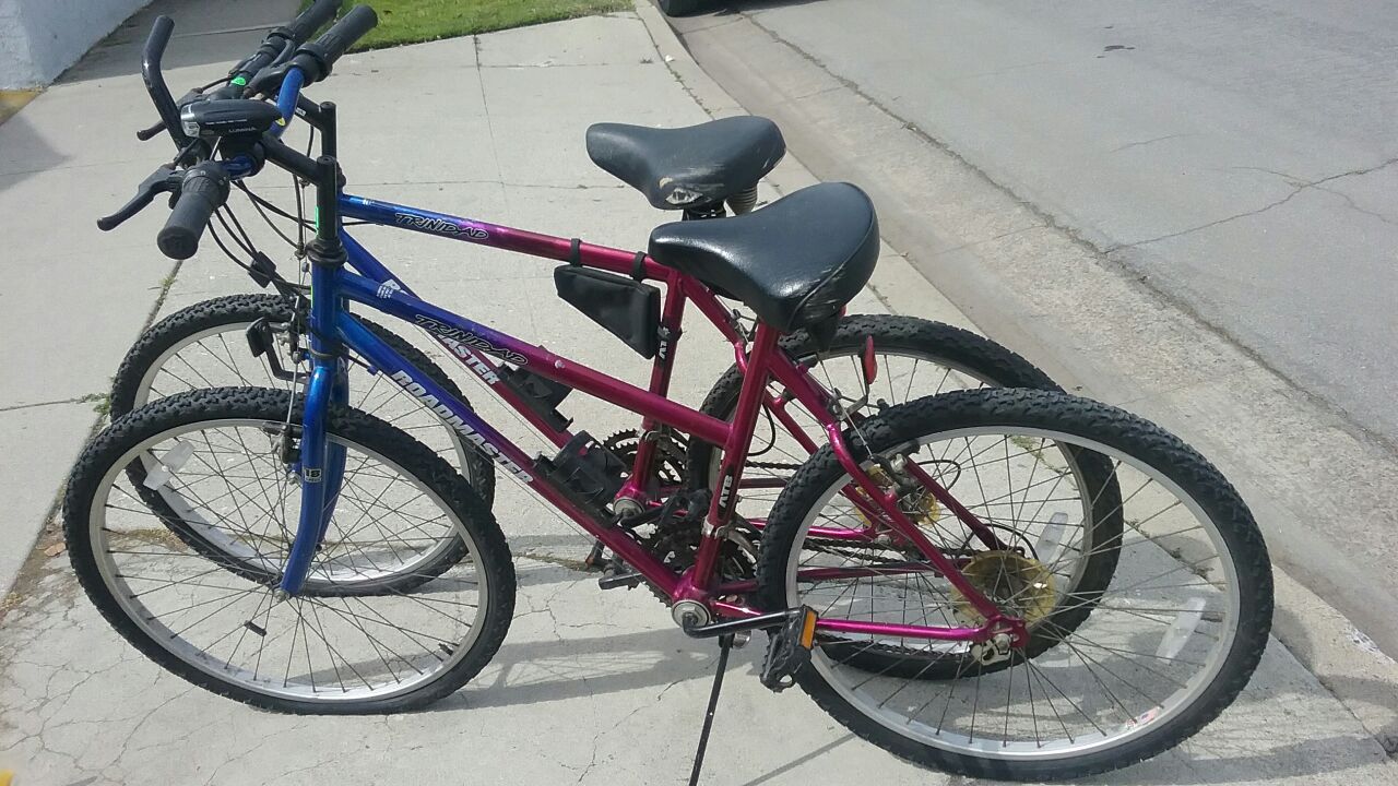 Trinidad Roadmaster his and her bikes
