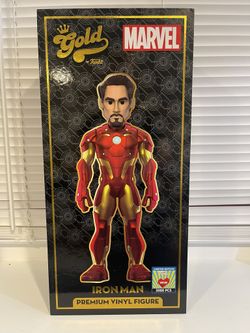Mint Funko Gold Iron Man