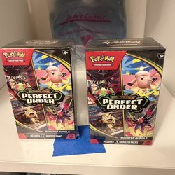 Pokemon perfect order booster bundle