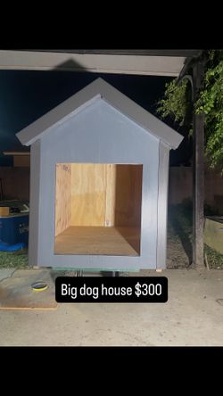 Dog House Hand Made Casa Para Perros Grande Large Dog  Size  Grande