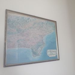 Vintage Los Angeles Map