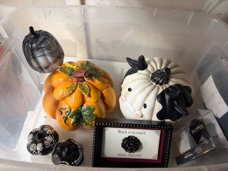 Fall/Halloween Decorations