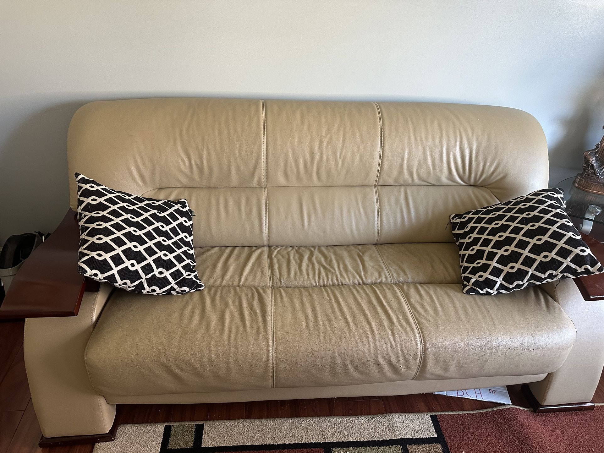 Sofa, Love Seat, Chair, & 3 Tables