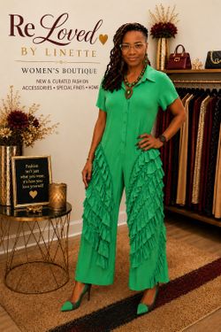 Green Xl jumpsuit