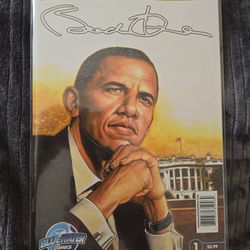 BLUE WATER COMICS, Political Power, Obama,09